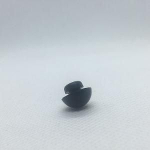 Black T-Shaped Rubber Plug Round Pipe Plug Diameter 6.5 Junction Box Inner Plug Silicone Waterproof Hole Plug