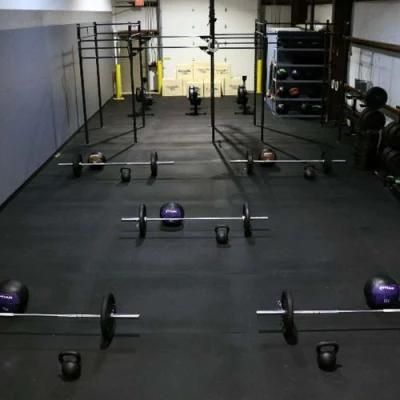 Hot Selling Thick Rubber Gym Flooring Mat Heavy Duty 20mm