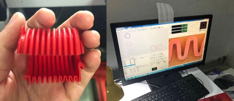 Molded Moving Components Flexible Expension Joint Rubber Bellows for Pipe/Piping