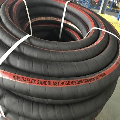 Large Diameter Steel Wire Spiral Water Rubber Suction Hose