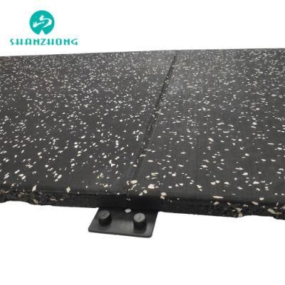 The Small Sample Is Free Rubber Gym Mat Tile High -Density Anti-Slip High -Quality Easy to Drain Rubber Flooring Mats