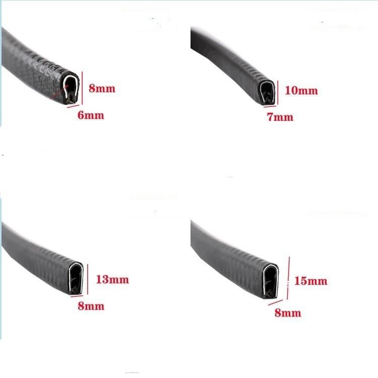 Customized Plastic/ Rubber Edging Trim Seals for Car Auto