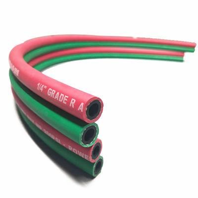 Red / Green 1/4&prime;&prime; EPDM Welding Twin Hose W. P 300psi