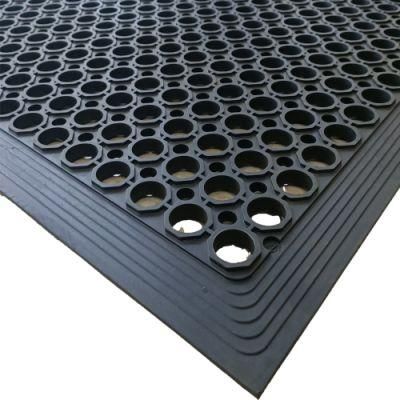 Large Kitchen Rubber Hole Non Slip Kitchen Floor Matting