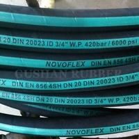 Flexible DIN En856 4sp Hydraulic Hose