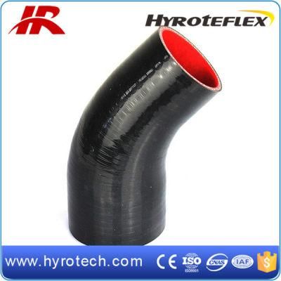 High Quality Customized Flexible 45 Elbow Reducer Silicone Hose