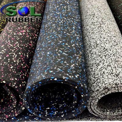 Commercial Fitness Floor Roll Gym Rubber Flooring