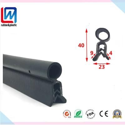 Black EPDM Rubber Extrusion/Profile for Automobile, Ovan