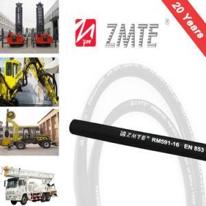 Zm-2st Wire Braid Hydraulic Hose