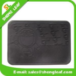 Rectangle Promotional Gifts Customized Special Logo Rubber Mat (SLF-AP013)