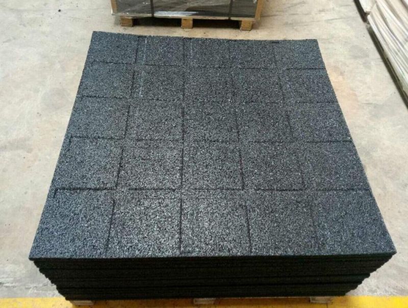 3/4" EPDM Rubber Gym Floor Mats/Sports Rubber Tile