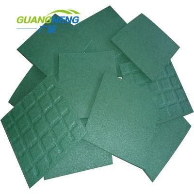 Grains Rubber Interlocking Flooring Tiles for Driveway
