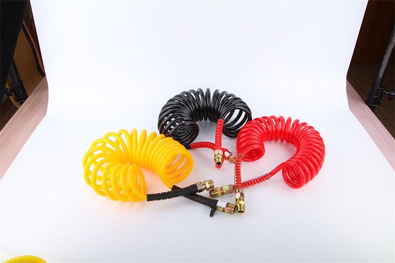 High Quality EPDM Air Intake Hose Poly Coiled for Trailer Brake