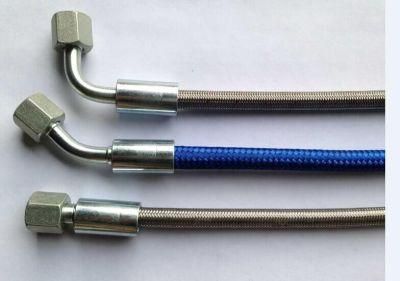 PTFE Teflon Hose Assembly with Stainless Steel 304 and 316 Braided