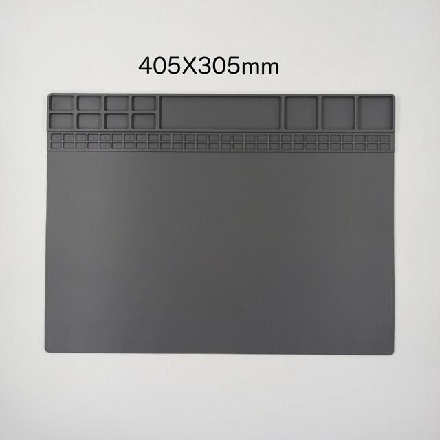 405X305mm Heat Insulation Repair Pad Soldering Work Station Mat Silicon Welding Soldering Maintenance Platform