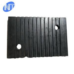 OEM Rubber Damping Pad for Shock Absorption Used in Railway and Quay