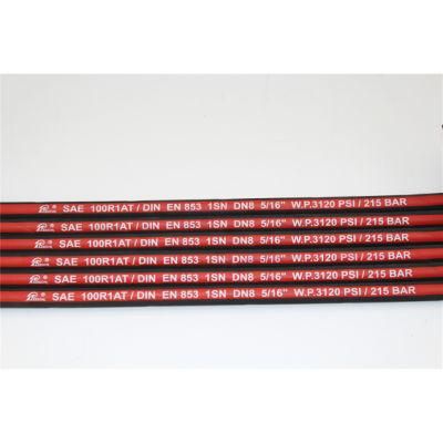 5/16&quot; 8mm I. D. One Wire Braided High Hydraulic Hose