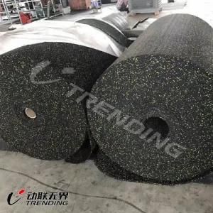 Popularly Priced Pollution-Free Indoor Gym Rubber Floor