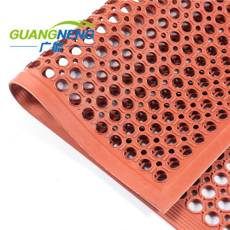 Colorful Anti-Fatigue Indoor Rubber Flooring/Rubber Holes Mat