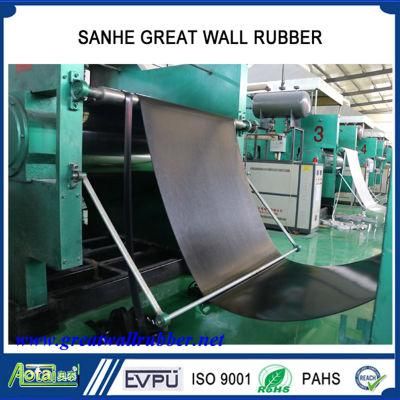 EPDM SBR Cr/Neoprene NBR/Nitrile Silicone Natural Anti Slip Rubber Mat