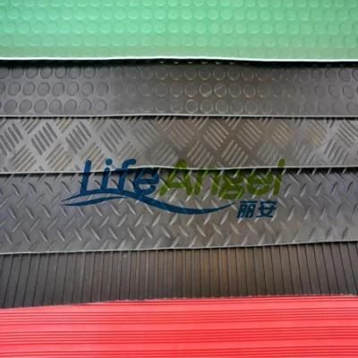 10meters Length Anti-Abrasive Diamond Pattern Rubber Sheet