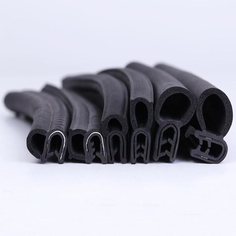 PVC Edge Trim Bulb Seal with Steel Belt Reinforced