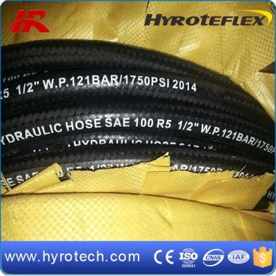 Flexible High Pressure Hydraulic Rubber Hose SAE 100r5