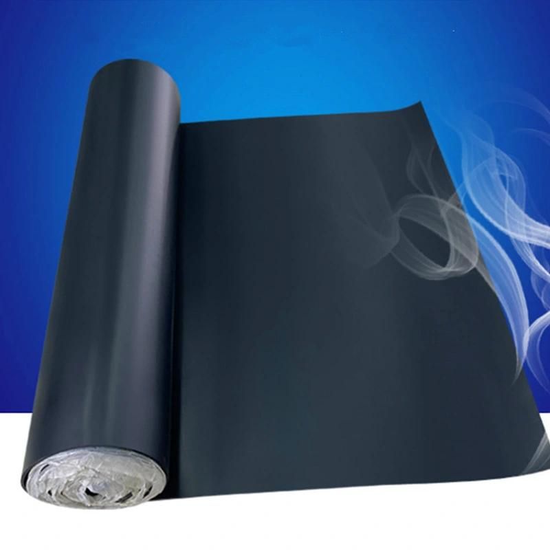 Black Flame Retardation Rubber Sheet Self-Extinguishing Characteristic From The Fore