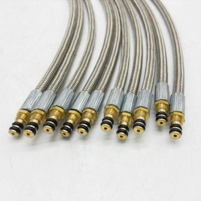 Stainless Steel Wire Braided Rubber Gas Hose for Outdoor Camping Stove