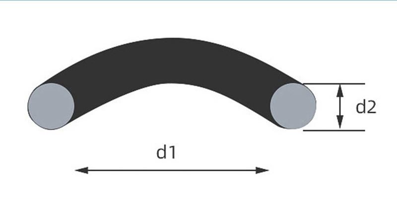 Silicone Sealing Ring Silicone Ring Color Outer Diameter Waterproof Ring Environmental Rubber Ring