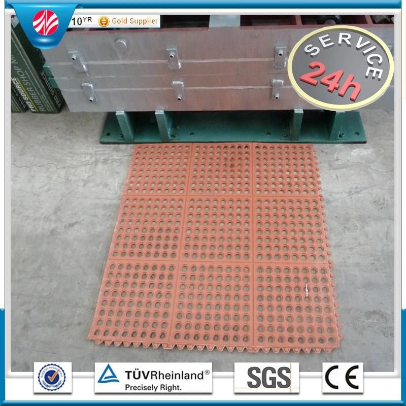 Wholesale Drainage Interlock Rubber Hole Mat/Rubber Floor Mat