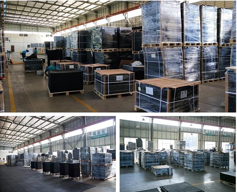 Chinese Suppliers Professional Commtercial Home Rubber Gym Floor Rubber Mat