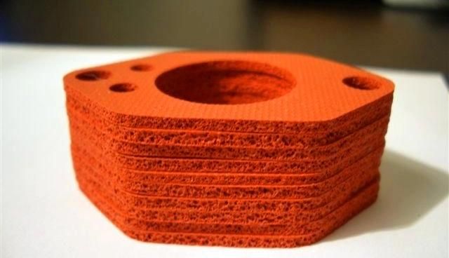 Silicone Sponge Washer, Silicone Foam Washer Made with Close Cell Silicone Foam Material (3A1002)