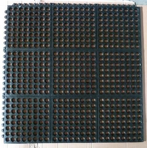 Interlocking Swinming Room Floor Mats, Anti-Abrasive Rubbe Flooring Mat
