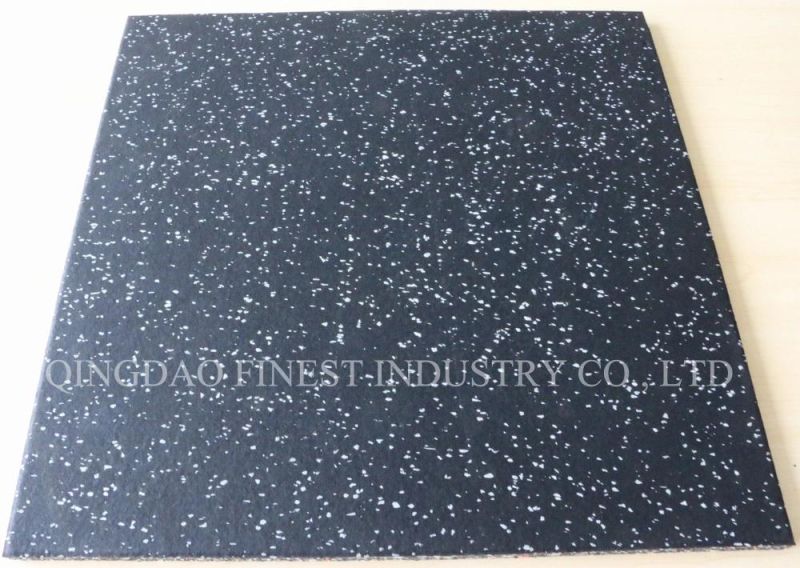1mx1mx20mm No Smell Shockproof Gym Rubber Floor, Commercial Gyms, Training Studios Rubber Mat, Rubber Floors, Rubber Flooring, Installation Rubber Floors
