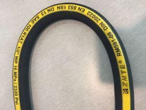 SAE 100r2at Oil / Weather Resistant Rubber Hose