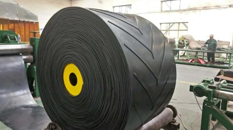 General Purpose Chevron Rubber Conveyor Belt