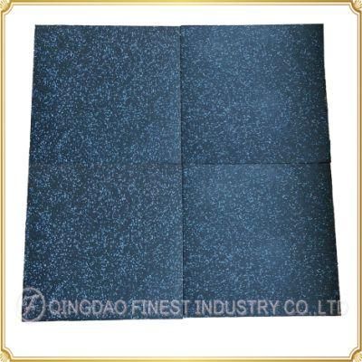 Anti-Walk Anti-Move Nosie Reduction Gym Sports Rubber Flooring Tiles