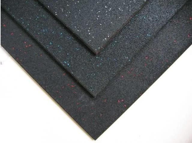 Indoor and Outdoor Gym Rubber Flooring Mat / Interlocking Gym Matting