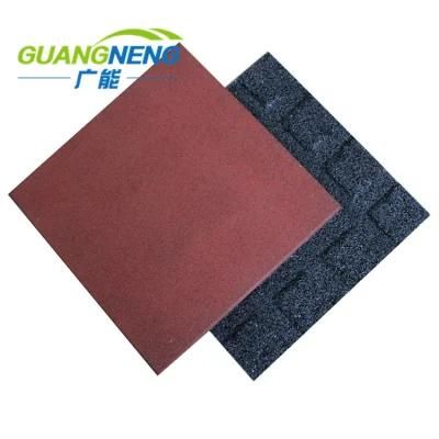 Safety Elastic Colorful Rubber Gym Mat, Crossfit Gym Flooring Mat