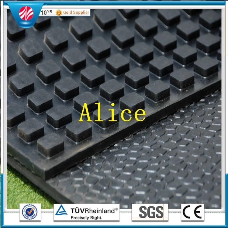 Anti-Slip Rubber Mat/Horse Stall Mats/Anti-Bacteria Rubber Mat for Farm