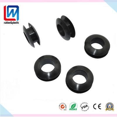 Round Plain Washer Rubber Eyelet Grommet for Wire, Plug or Cable