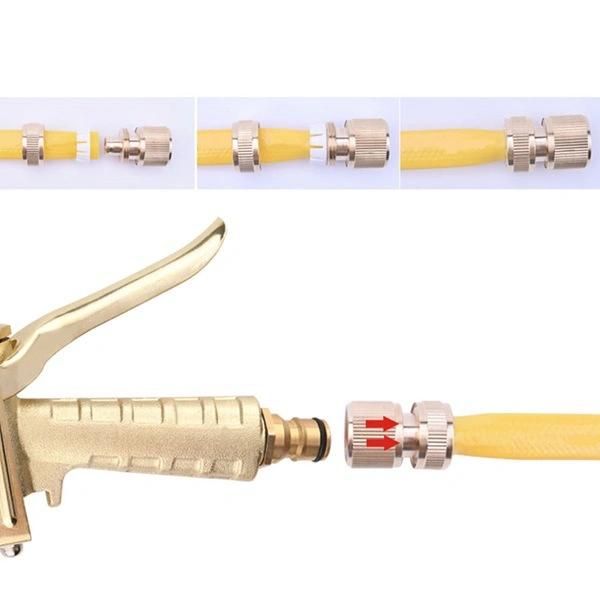 High-Pressure Hose, Garden Sprinkler, Garden Hose, Water-Alloy Copper Long Rod Set