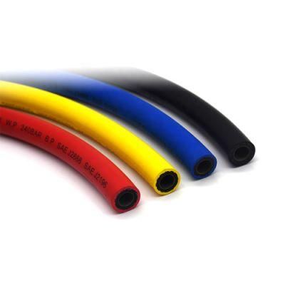 Multi-Size/Color Refrigerant Rubber Charging Hose Has SAE J2196