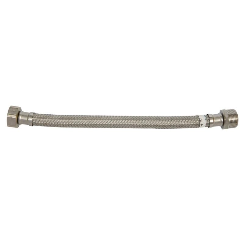 Stainless Steel Braided Hose with Ss+Brass Nuts Brazilian D17*30cm