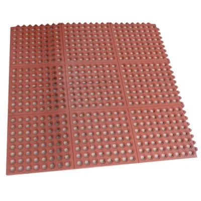 Rubber Kitchen Mat, Interlocking Rubber Mat, Anti-Static Hotel Rubber Mat
