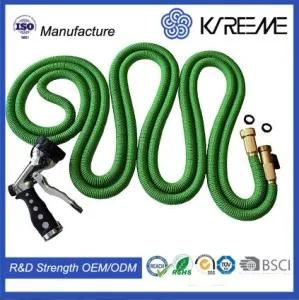 High Quality Flexible X Style Expandable Water Hose with Metal 8 Pattern Hose