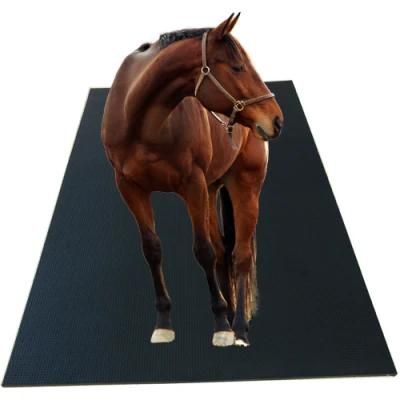 Hot Sale Non Slip Cow Cubicle Cattle Horse Stable Stall Equine Barn Alley Milking Rubber Mat