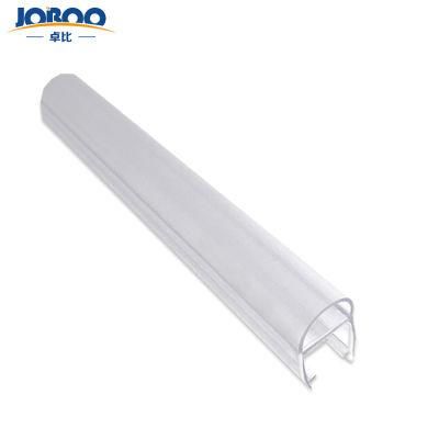 Frameless Shower Glass Door Translucent Bulb Seal