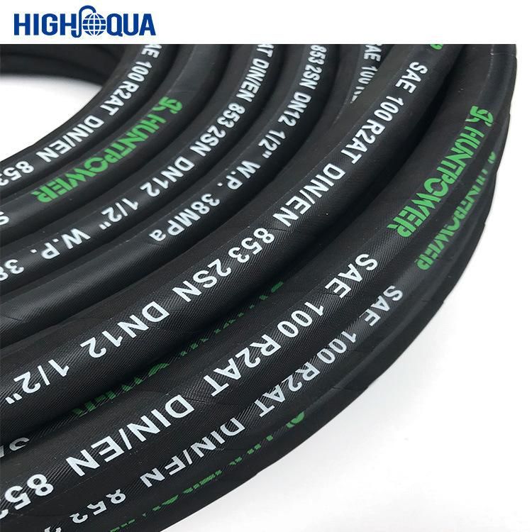 High Quality 1/2 Inch Cloth Surface Hydraulic Hose Assembly